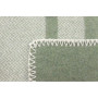 Plaid en laine recyclée Stripe Green, Biederlack