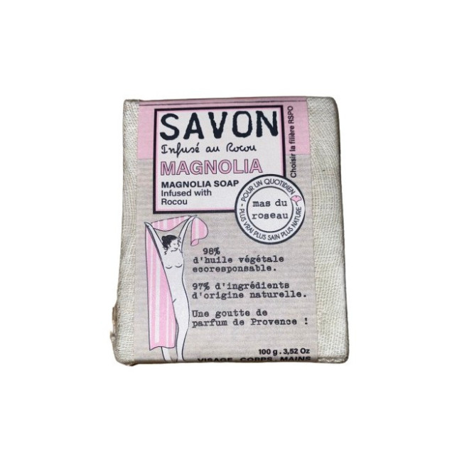 Savon parfumé Magnolia, Mas du Roseau