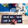 Tapis 30x75cm Sailor Fish, Salonloewe Efia