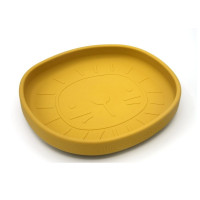 Assiette en silicone Lion, The Cotton Cloud