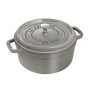 Cocotte ronde Gris Graphite, STAUB