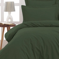 Lot de 2 taies d'oreiller Soft Percale Eucalyptus, Sensei