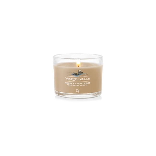 Bougie Parfumée Ambre et Bois de Santal, Yankee Candle