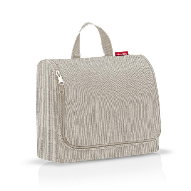 Toiletbag XL Herringbone Sand, Reisenthel