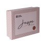 Coffret 4 mugs 35cl Jaspe Beige, Table Passion