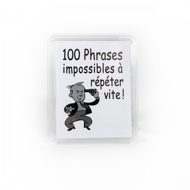 100 phrases impossibles à répéter vite, Marc Vidal