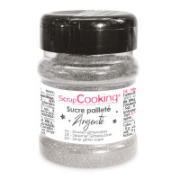 Pot de Sucre Pailleté Argenté, Scrapcooking