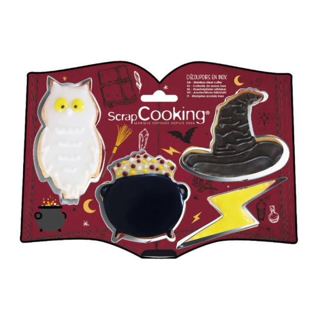 4 Emporte-pièces Sorcier, Scrapcooking