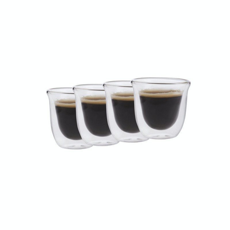 La cafetière - Set de 4 verres espresso Double Paroi Jack, La Cafetière - La cafetière