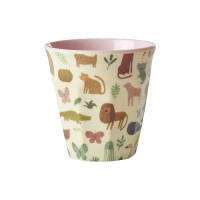 Petit gobelet enfant rose Sweet Jungle, Rice