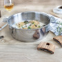 Sauteuse 26cm amovible inox Casteline, Cristel