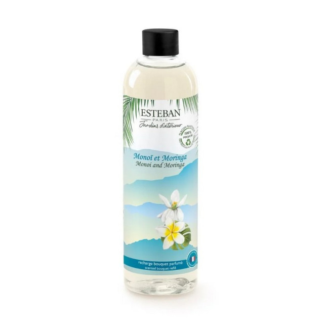 Recharge de bouquet parfumé 250 ml Monoï Moringa, Esteban