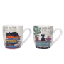 Duo mini mug Chat Livres/Bureau, Kiub