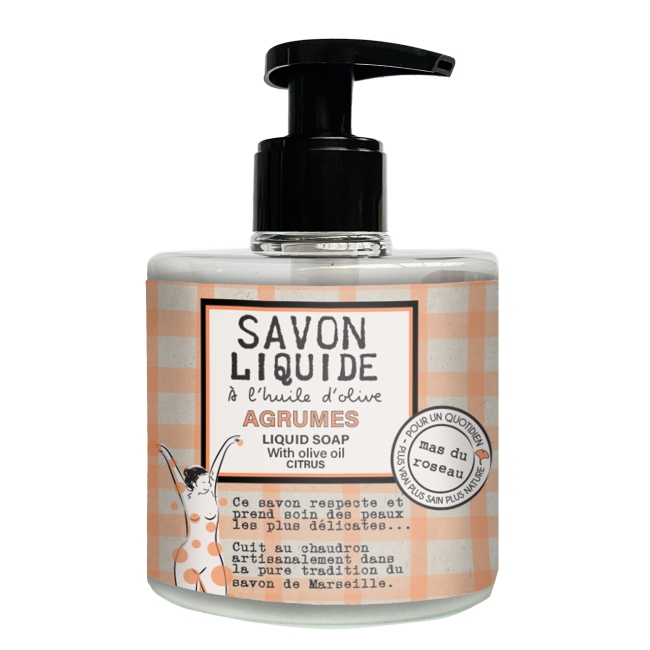 Savon Liquide Agrumes, Mas du Roseau