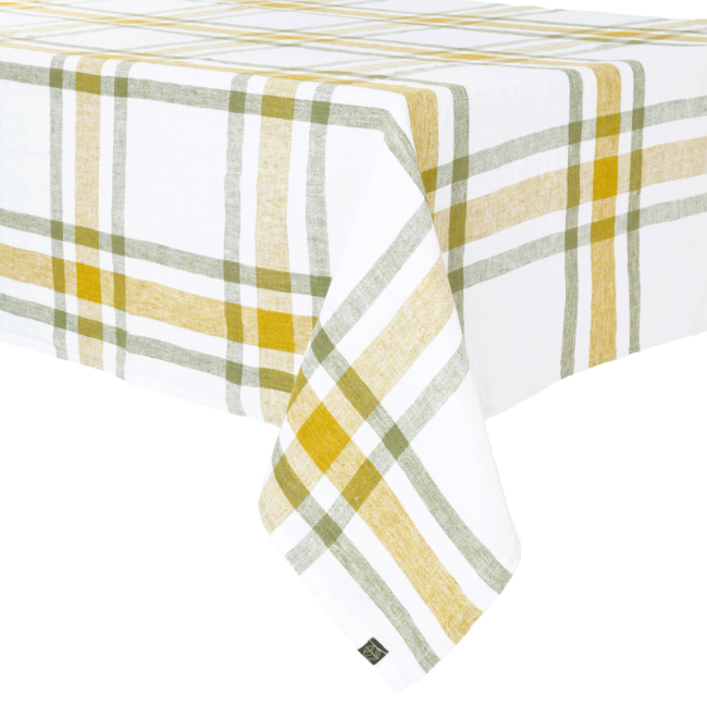 Nappe en lin Capri Citrus, Haomy