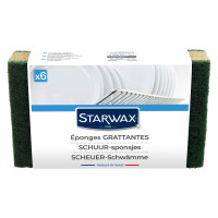 Set de 6 Eponges Grattantes, Starwax