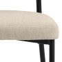 Chaise Edina Beige, Actona