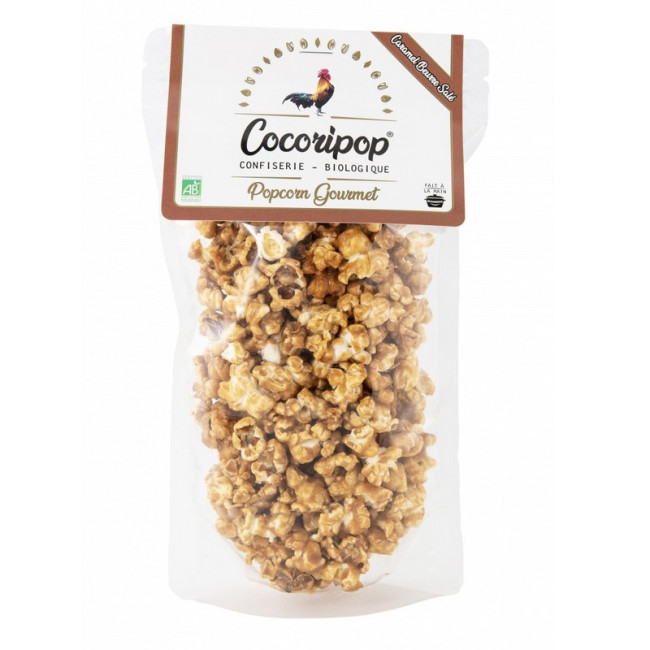 Popcorn Bio Caramel Beurre Salé, Cocoripop