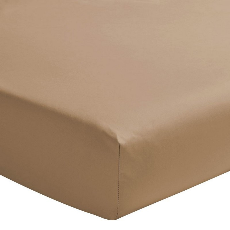 Drap Housse Percale Dune, Essix 160 x 200 cm - Essix