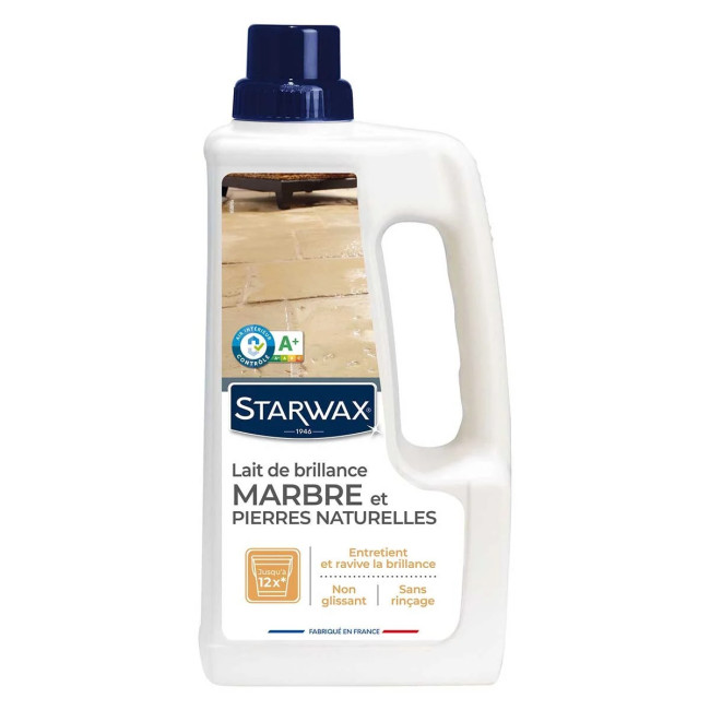 Lait de brillance  pour Marbre et Pierres naturelles, Starwax