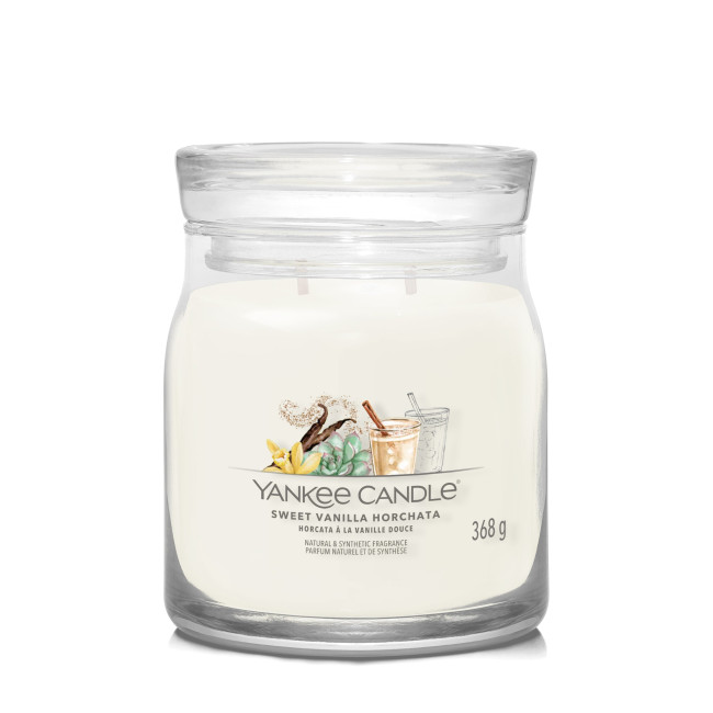 Bougie parfumée Horcata à la vanille douce, Yankee Candle