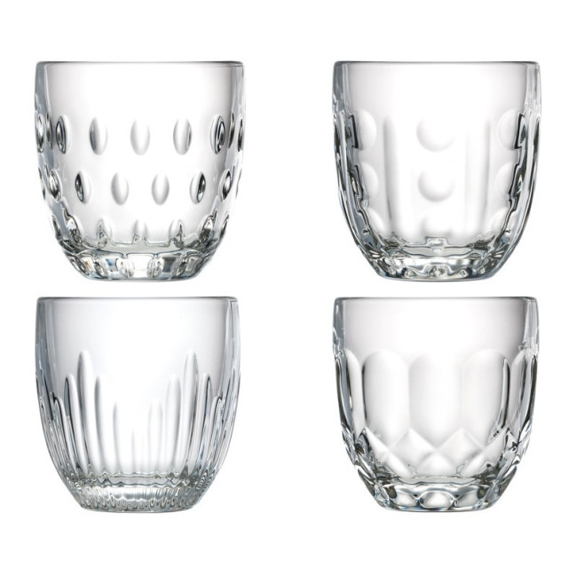 Set de 4  gobelets 23 cl Troquet, La Rochère