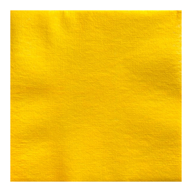 Serviettes en papier Uni Jaune, Françoise PAVIOT