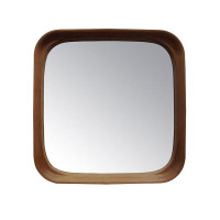 Miroir arrondi Bois Brun, Emdé