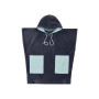 Poncho de bain enfant velours Beach Bleu Nuit, Sensei