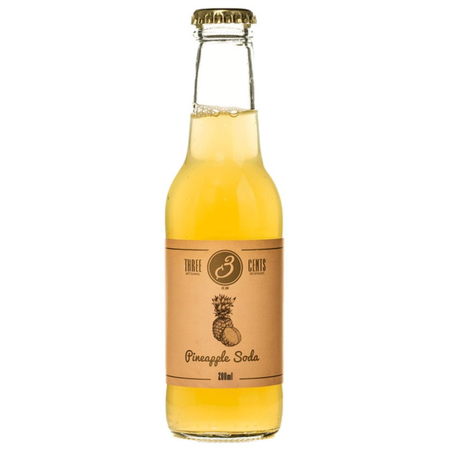 Soda Ananas, Three Cents Artisanal Beverages