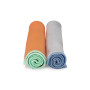 Lot 2 chiffons pour verre en microfibre recyclée, full circle®