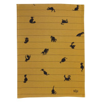 Torchon partition de Chats cannelle Dubout, Winkler