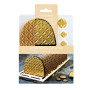 Moule embout de bûche motif Couture, ScrapCooking