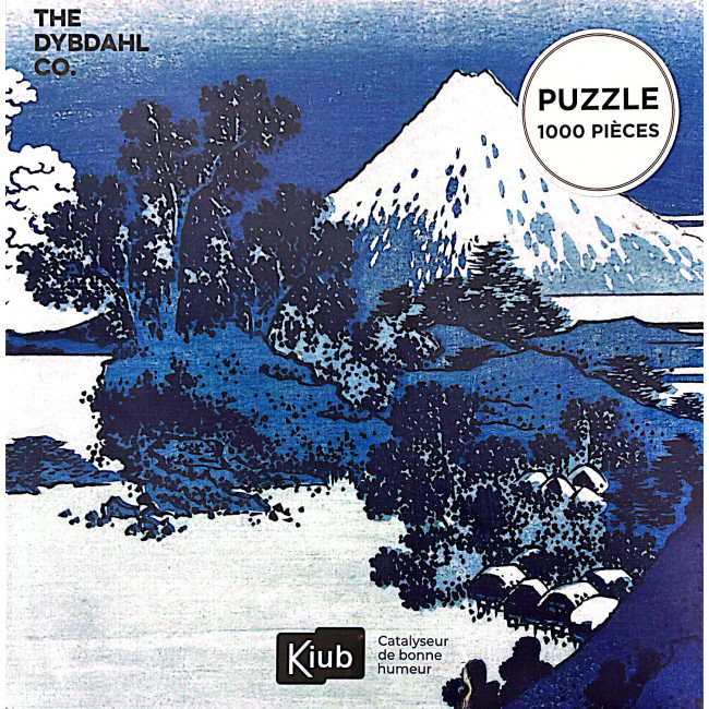 Puzzle de 1000 pièces Mont Fuji en Hiver, Kiub