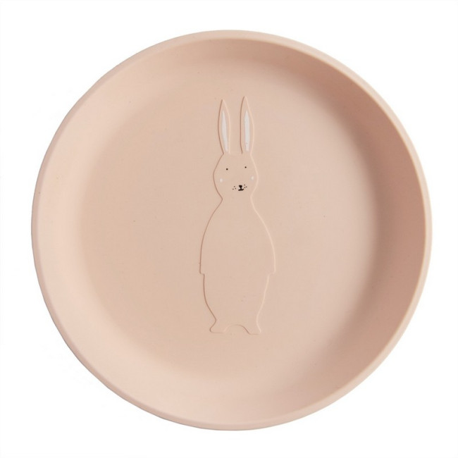 Assiette silicone Mrs Rabbit, Trixie