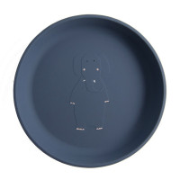 Assiette silicone Mrs Elephant, Trixie