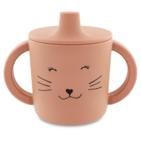 Tasse d'apprentissage silicone Mrs Cat, Trixie