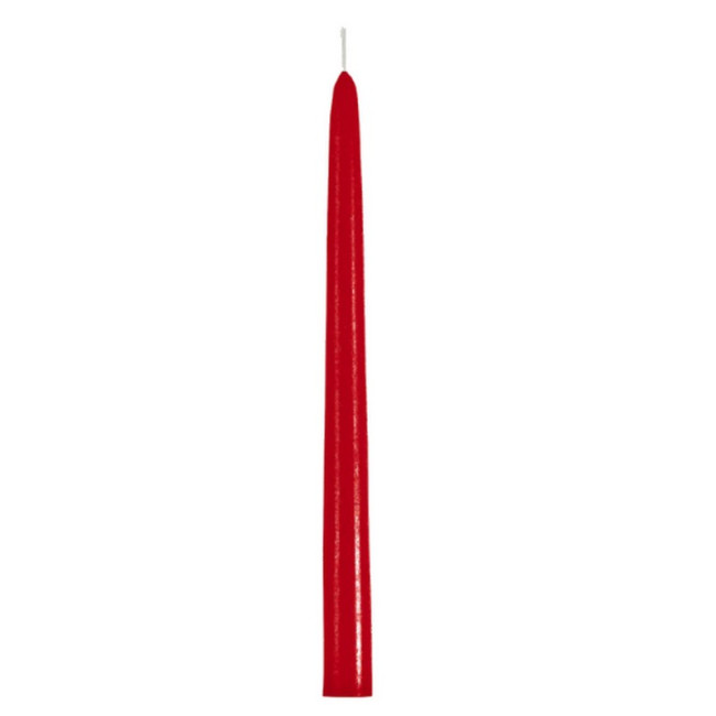 Flambeau rouge 29cm, Bougie La Française