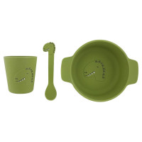 Set repas silicone Mr Dino, Trixie