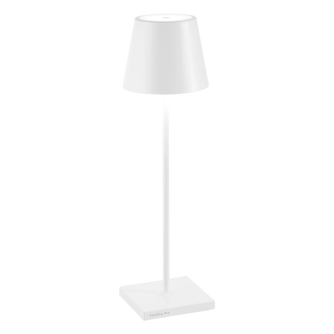 Lampe de table Poldina Blanc, Zafferano