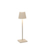 Micro lampe de table Poldina Sand, Zafferano