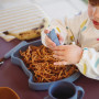 Assiette en silicone Chat, The Cotton Cloud