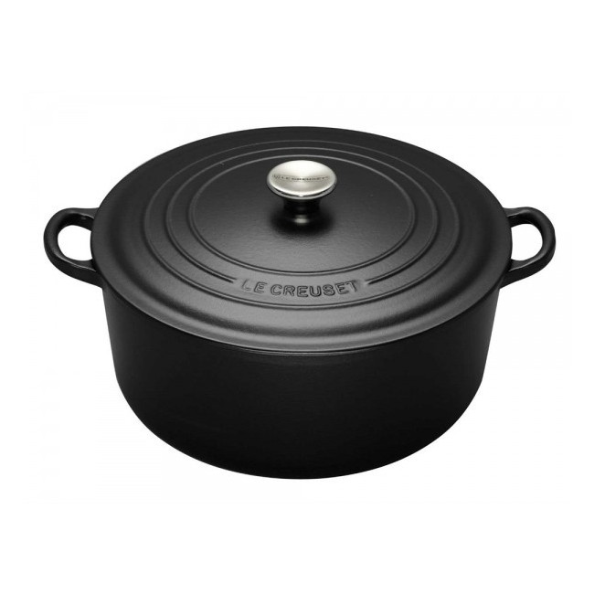 Cocotte ronde Noire, Le Creuset